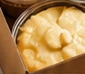 Homemade ice cream in a dessert sample box