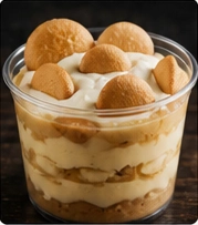 Banana pudding with vanilla wafers